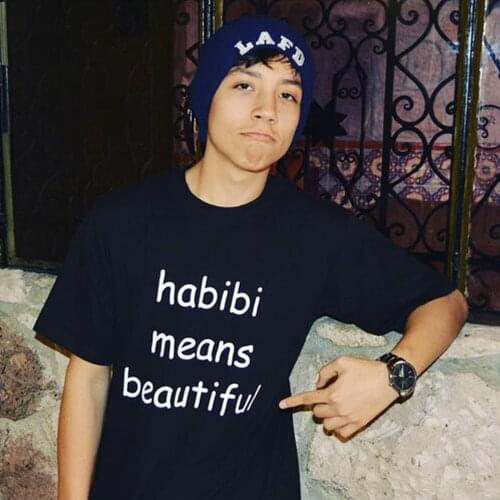 Quackity Beloved Merch Same Paragraph Letter Print Mens Oversized T Shirt Men Clothes T Shirts Streetwear Harajuku T-shirts