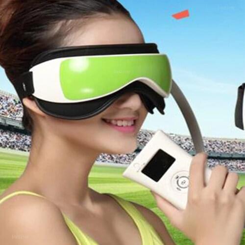 Air pressure vibration infrared heater eye massager by the built-in music and time setting Eye care instrument body massager