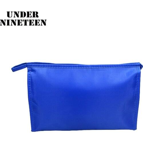 Under Nineteen 2019 New Casual Polyester Cosmetic Bag Large Capacity Make Up Bag Multi-function Women Travel Toiletry Wash Bag
