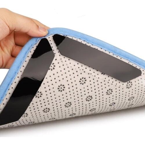 8pc Rug Non Slip Mat pvc foor Grip Slip Stickers Reusable Washable carpet pad Self-adhesive fixing Home Bathroom accessories