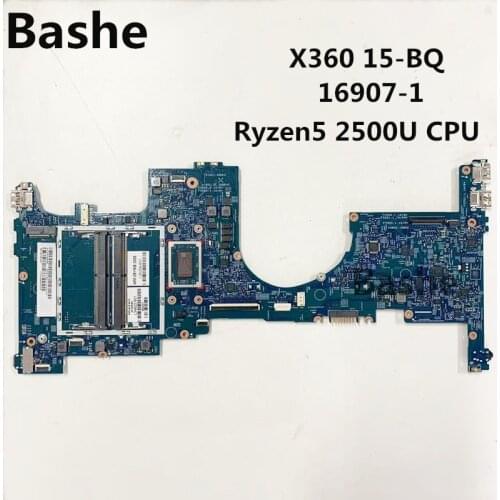For HP Envy X360 15-BQ notebook motherboard Ryzen 5 2500U CPU integrated graphics card 16907-1 100% test free shipping