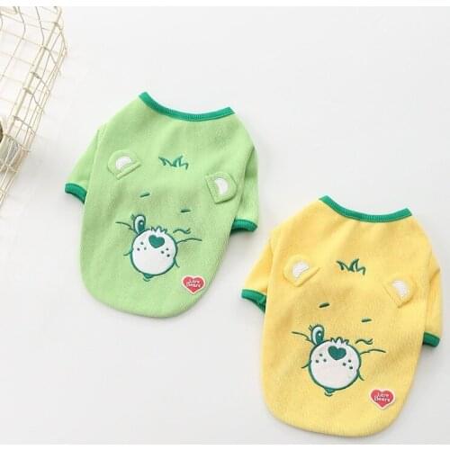 Sweet Dog Clothes Cotton Puppy Pet Shirt Clothes For Small Dogs Sweatshirt Chihuahua Dog Clothes Ropa Perro French Bulldog