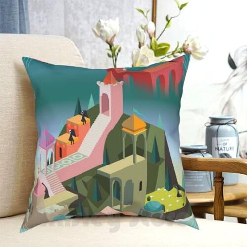 One Special Day Monument Valley Pillow Case Printed Home Soft Throw Pillow Videogame Video Game Monument Valley Puzzle