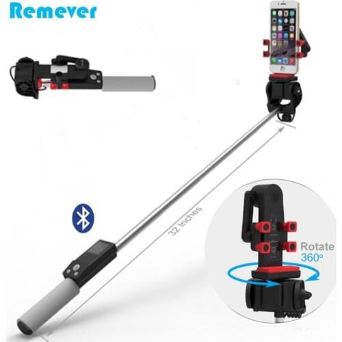 New Fashion Mini Wireless Bluetooth Selfie Stick Handheld Monopod 360 Degree Rotation for iPhone Android Xiaomi Smartphones