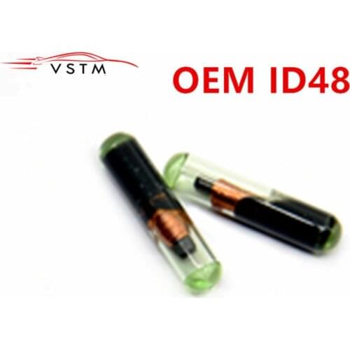 Newly 10pcs Car Key Chip Auto Transponder Chip Blank OEM ID48 Chip For VW Audi Honda car key Glass ID 48 Unlock Chip
