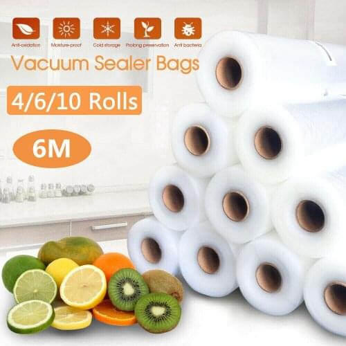 HOT PE Vacuum Bag 20/22/28X600cm High Quality Food Vacuum Packing Bag For Vacuum Sealer Storage bags Food Fresh Long Keeping