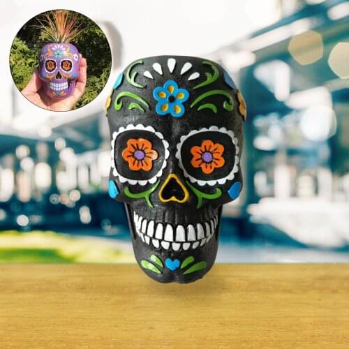 Modern Skull Succulent Planter Pots Tiny Flower Plant Containers Plant Decor