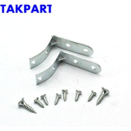 TAKPART 2x Glove Box Hinge Brackets Repair Kit For Audi A4 S4 RS4 B6 B7 8E 2002-2008 8E1880302B