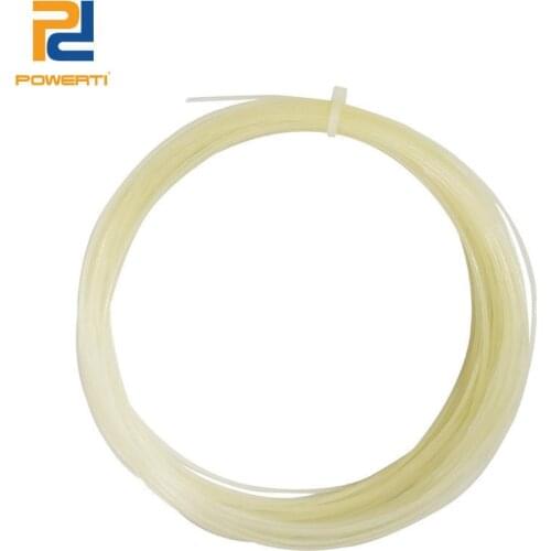 POWERTI 3 pcs/lot 1.30mm Tennis String Synthetic Gut Soft Feeling Stamina Tennis Racket String 12m Training Tennis