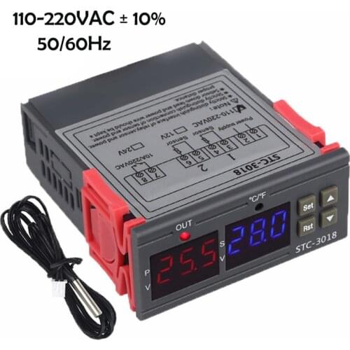 High-Precision Temperature Controller Digital Display Temperature Control Switch Micro Temperature Control Board