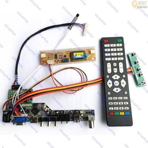 LCD Screen Controller Board Monitor Kit inverter kit for LM171W02(TT)(A1) LM171W02-TTA1 TMDS 1440X900 HDMI-compatible+VGA+AV+USB