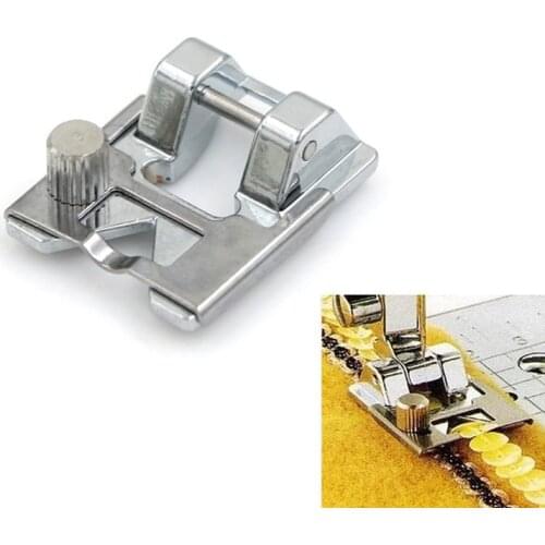 1pc Presser Foot 2.5*2*0.4cm Domestic Sewing Machine Parts Presser Foot For 9905 / Braiding Foot