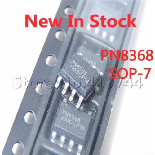 5PCS/LOT PN8368 PN8368SSC-R1C SMD SOP-7 Primary-side feedback 5V1.5A 8W power supply IC program six levels of energy efficiency