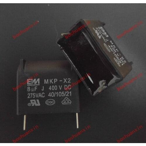 Free Shipping! Cooker Capacitor MKP-X2 MKP X2 8UF 275VAC / 400VDC