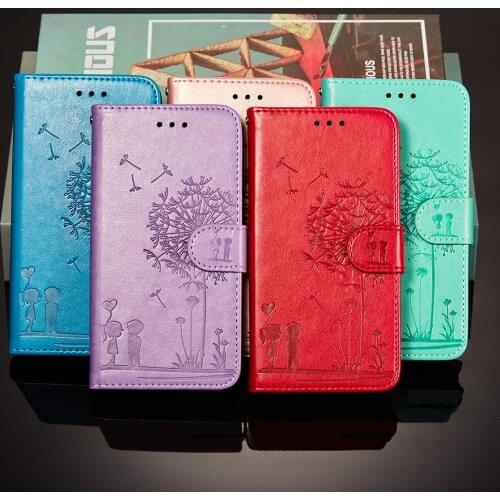 Flower Case For LG K52 K41S K51S V40 Stylo 4 5 K50 Q60 K12 Max K20 Flip Leather 3D Embossed Book Case LG Stylo 6