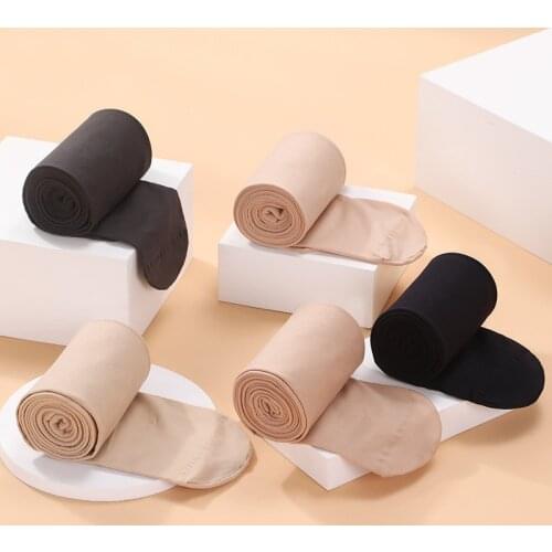 DOIAESKV New Sexy Women Pantyhose Plus Size 120D Warm Opaque Tights Female High Stretch Slim Skinny Velvet Stockings for Spring