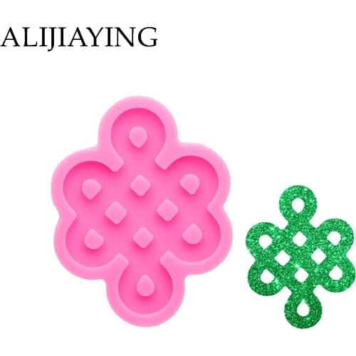 DY1004 Blessing Retail Epoxy DIY Resin Molds , Moulds Silicone Crafts for Resin Art jewelry Making Keychain Pendant
