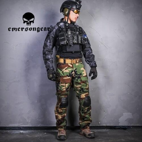 EMERSONGEAR Tactical G3 Combat Pants-Advanced Version Men Trousers Multicam Tactics Training Shooting Airsoft Lightweight Army