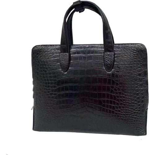 Fanzunxing new men handbag men crocodile leather men bag men briefcase male handbag