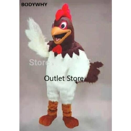 Mascot Rooster Mascot Costume Fancy Furry Dress Cosplay Theme Carnival Costume Christmas Halloween Birthday Party Ad Opening