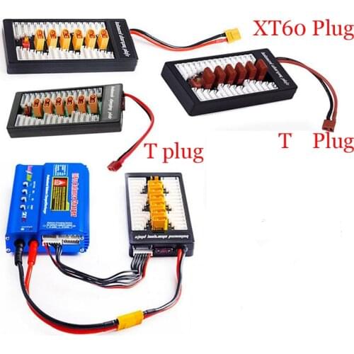Multi 2S-6S Lipo Parallel Balanced Charging Board XT60 Plug For RC Battery Charger B6AC A6 720i Lithium Batteries Charger Part