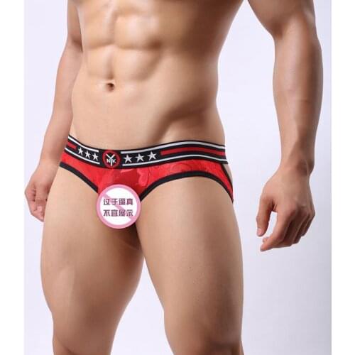 Soft Men Briefs Sexy Low Rise Through Thong T-Back G-String Briefs Lingerie Underwear Male Solid Color Underpants New Breathable