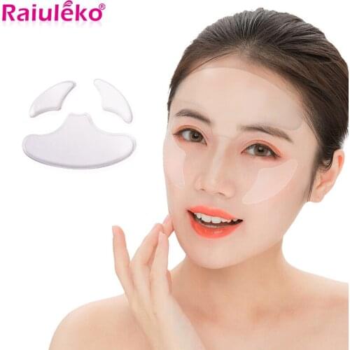 Chest Pad Anti Wrinkle Chest Pad Silicon Transparent Chest Sticker Lady Cleavage Anti-aging Skin Care Eliminate Fine Wrinkles