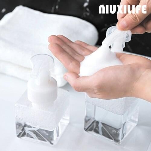NIUXILIFE Mousse foaming bottle foam hand soap bottles push-type facial cleanser foamer sub-bottling containers shampoo dispense