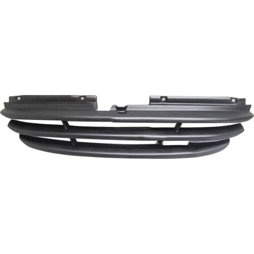 Front Racing Grill Center Bumper Grille For Honda Odyssey 2005-2008 Matt Black