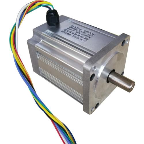DC220V 250W 3000RPM 0.8Nm 80MM DC Permanent Magnet Brushless Motor Precision Instrument / Machinery / DIY Power Accessories