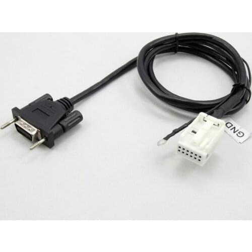 Yatour wires for YTM06-VW12/YTM07-VW12 VW Audi Skoda Seat Ford interface CD Changer CD Player data wire