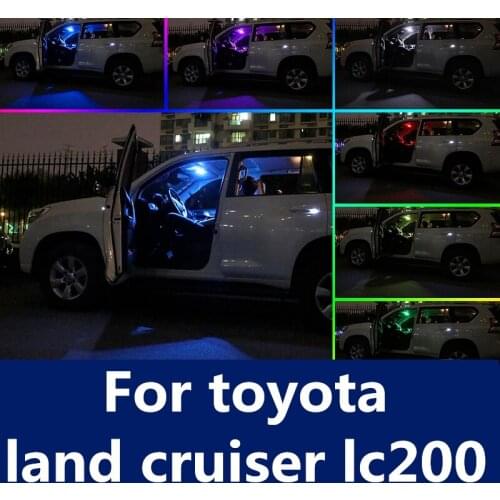 LED reading light car Roof light bulb Roof lamp atmosphere bulb LED reading light modification For toyota land cruiser lc200