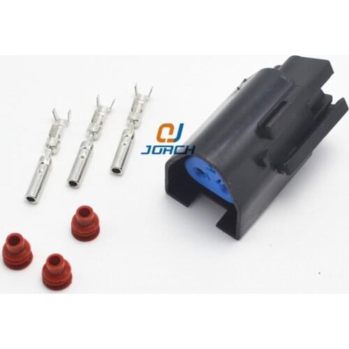 10 sets kits 3 pin auto waterproof wiring harness connector