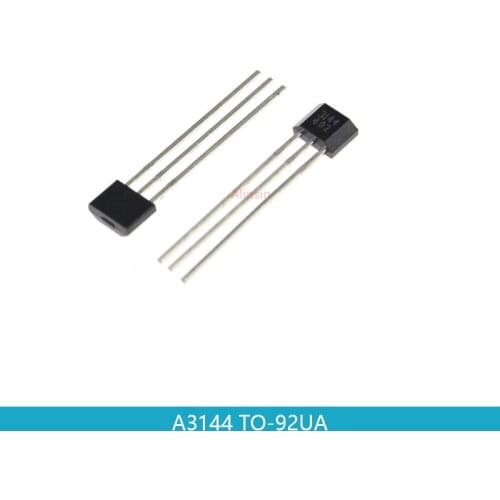 10PCS A3144 OH3144 Y3144 Hall Effect Sensor Brushless Electric Motor TO-92UA A3144EUA