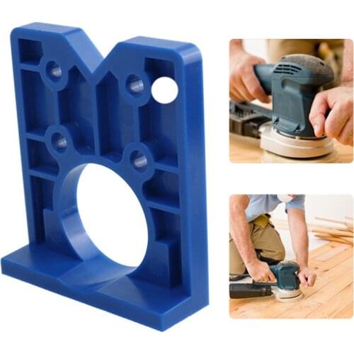 35mm Hinge Hole Drilling Guide Locator Door Cabinets Template Woodworking Hinge Drilling Guide W Hinge Drill Construction Tool