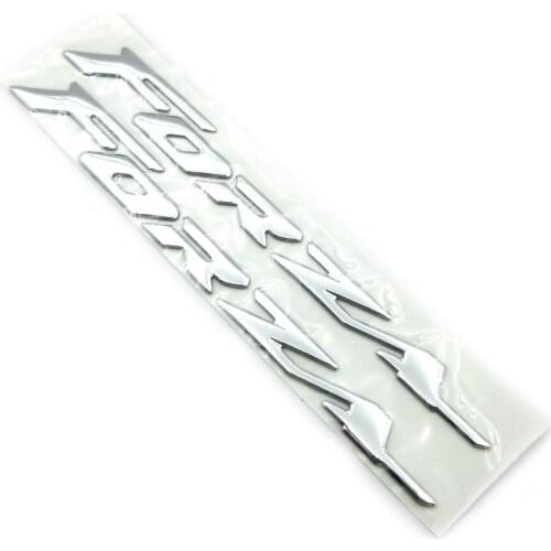 3D Decals Emblem Logo Raised Reflective Fairing Tank Fuel Stickers Cover For Honda Forza 300 250 125 Forza300 Forza250 Forza125