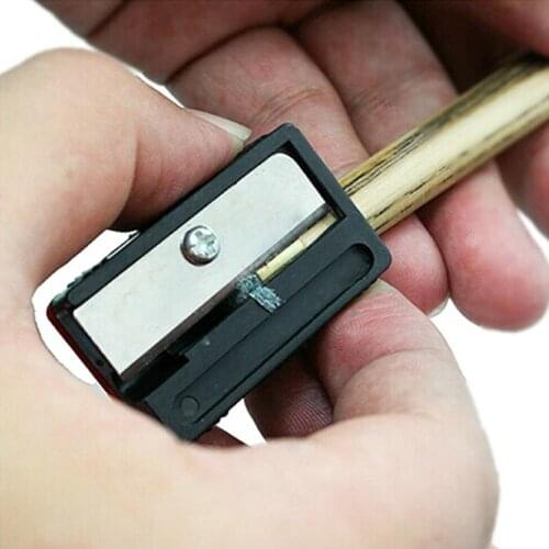 Billiard Ball Pool Cue Tip Shaper Corrector Snooker Nickel Shaper Trimmer Cue Tip Burnisher Table Sports Planer Correct Tool