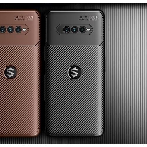 Phone Case For Black Shark 4 3 Pro Shockproof Plain Back Protection Cover For Black Shark 4Pro 3Pro Funda