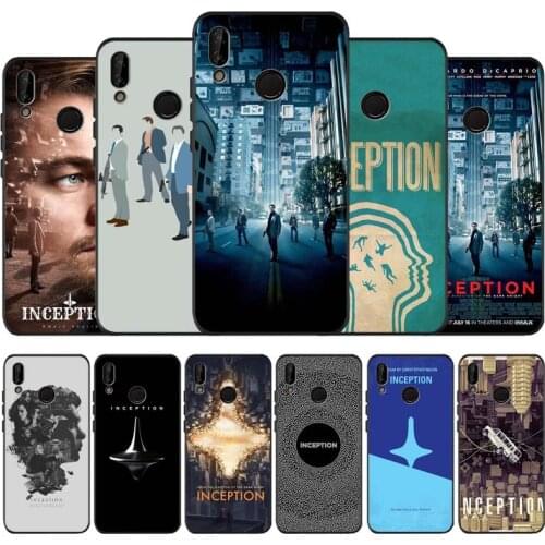 Inception black soft Phone Case for huawei P40 P30 P20 P10 Pro lite P9 Lite nova 4E 6SE Psmart 2019 Y6 9 Prime