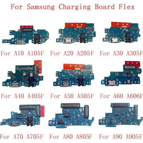 USB Charging Dock Port Connector Board Parts Flex Cable For Samsung A10 A20 A30 A40 A50 A60 A70 A80 A90 M10 M20 M30 M40 M30S