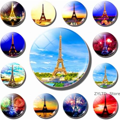 EQJJYPOC City Fridge Magnets