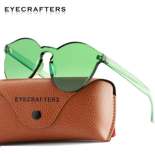 EYECRAFTERS Women's Sunglasses Transparent Glasses
