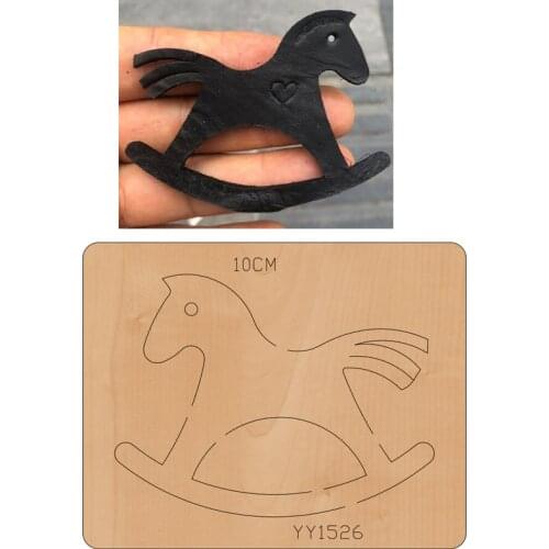 Trojan Knife Mould Wooden Mould YY1526 craft leather Mould scrapbook is suitable for ordinary big Shot and Sizzix machines
