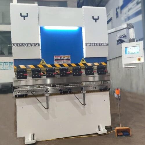 Aluminum Plate Bending Machine, CNC Press Brake with TP10S Controller, Customizable for Metal Sheet Processing