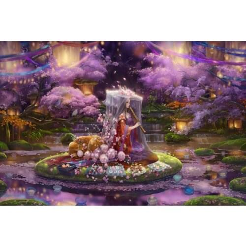 Elk girl The wooden puzzle 1000 pieces ersion jigsaw puzzle white card adult childrens educational toys