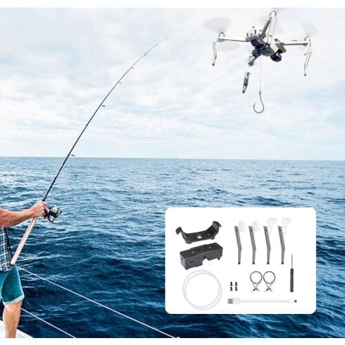 Thrower System for DJI Mavic 2 Pro Air 2 Mavic Mini 2 Drone Fishing Bait Wedding Ring Gift Deliver Sky Hook Airdrop Accessories