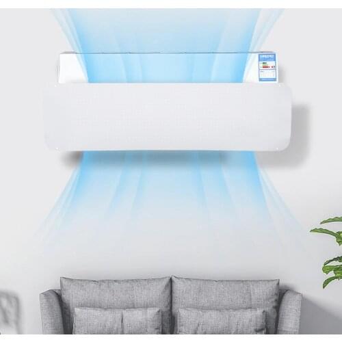 Durable Air Conditioning Universal Wind Deflector Cover Anti Direct Blowing Windshield Fan Cover Washing Clean Tool Dust Cover