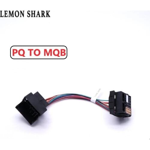 LEMON SHARK ISO Upgrade Radio Adapter RCD330 RCD330G PLUS for VW 2003-2015 PQ to MQB