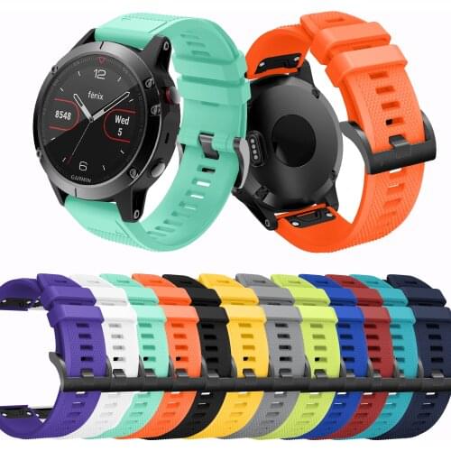 For Garmin Fenix 6S 5S Watchband 20mm Bracelet Strap For Fenix 6s Pro 5s Plus Watch Strap Silicone Quick Replacement Wrist Band