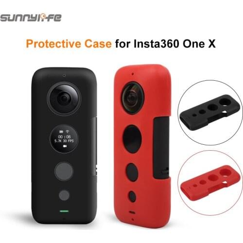 Silicone Protective Case Waterproof Scratchproof Selfie Shooting Accessory for Insta360 One X